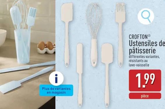 Offre: Ustensiles de pâtisserie