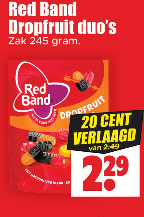 Aanbieding: Red Band Dropfruit duo's