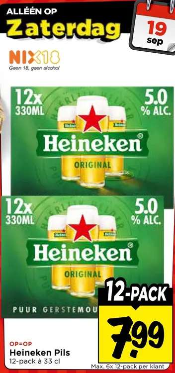 Aanbieding: Heineken Pils