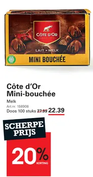 Aanbieding: Côte d'Or Mini-bouchée