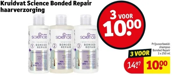 Aanbieding: Science Bonded Repair haarverzorging