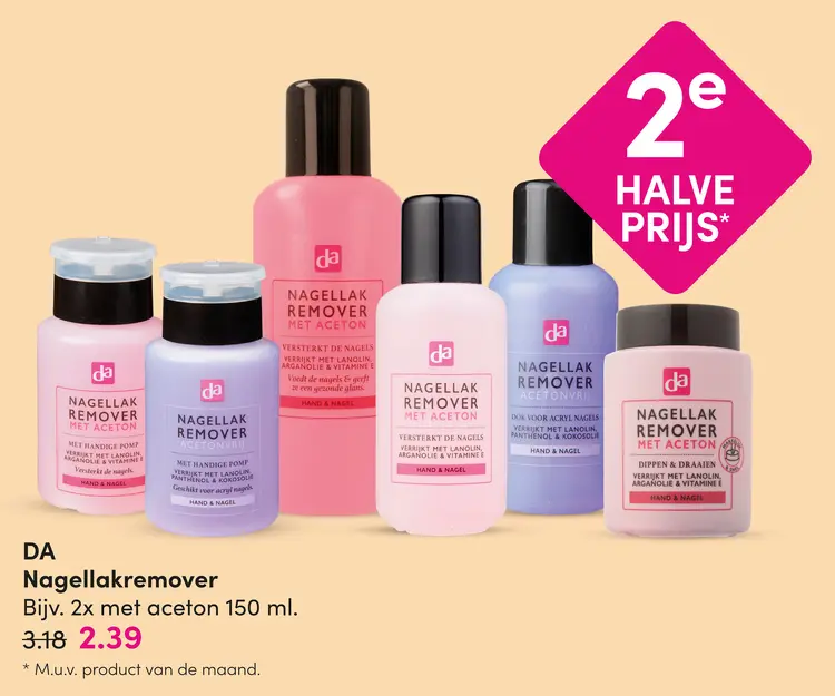 Aanbieding: Nagellakremover