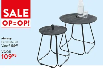 Aanbieding: Monroy Bijzettafelset
