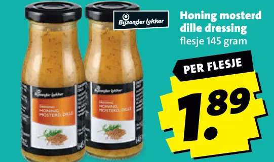 Aanbieding: Honing mosterd dille dressing