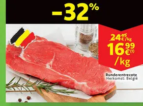Promotie: Runderentrecote