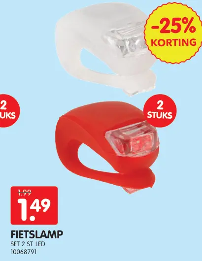 Promotie: Fietslamp