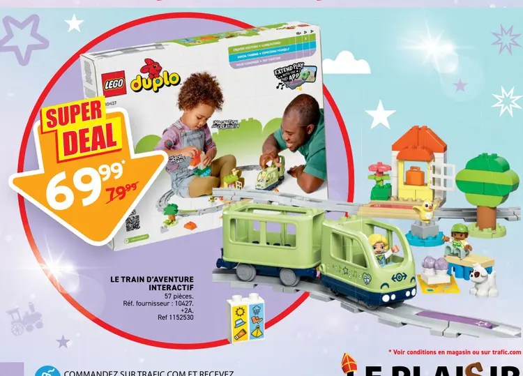 Offre: Le train d'aventure interactif