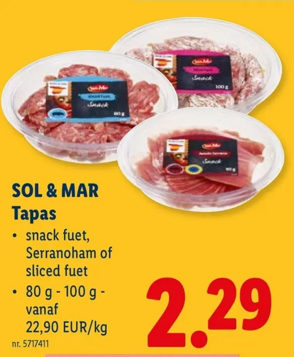 Promotie: Tapas
