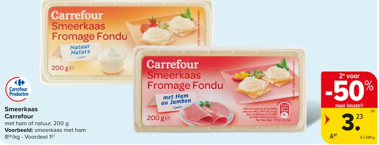 Promotie: Smeerkaas Fromage Fondu