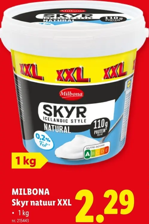 Promotie: Skyr natuur XXL