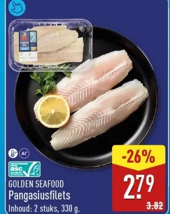 Aanbieding: Pangasiusfilets
