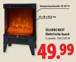 Aanbieding: Elektrische haard
