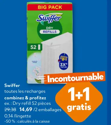 Offre: Swiffer Dry refill