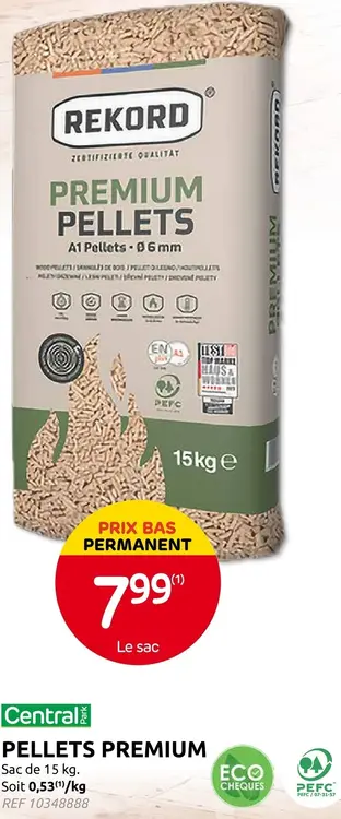 Offre: Pellets premium