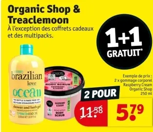 Offre: Gommage corporel Raspberry Cream