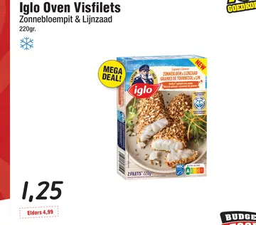 Aanbieding: Iglo Oven Visfilets