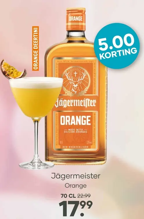 Aanbieding: Jägermeister Orange