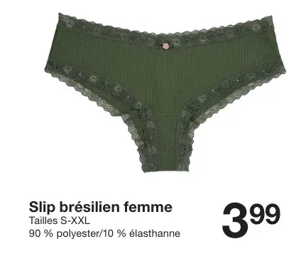 Offre: Slip brésilien femme