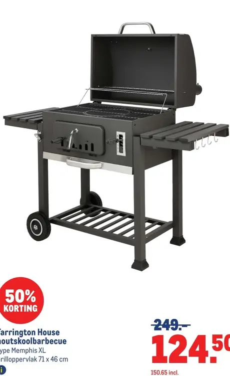 Aanbieding: Tarrington House houtskoolbarbecue