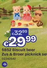 Promotie: Biscuit beer Zus & Broer picknick set