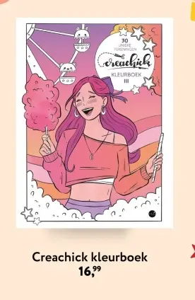 Aanbieding: Creachick kleurboek