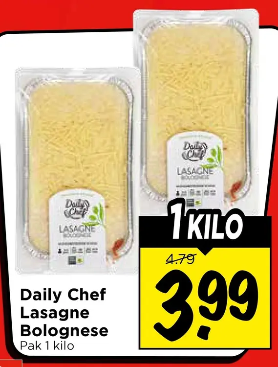 Aanbieding: Lasagne Bolognese