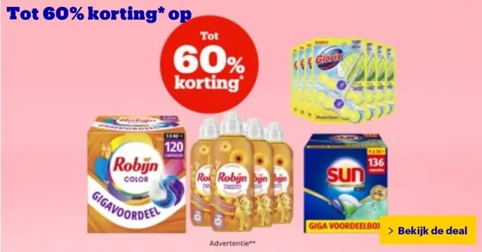 Aanbieding: Robijn Color Gigavoordeel, Robijn vloeibaar