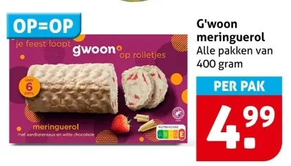 Aanbieding: meringuerol