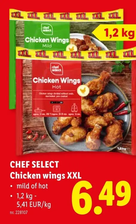 Promotie: Chicken wings XXL