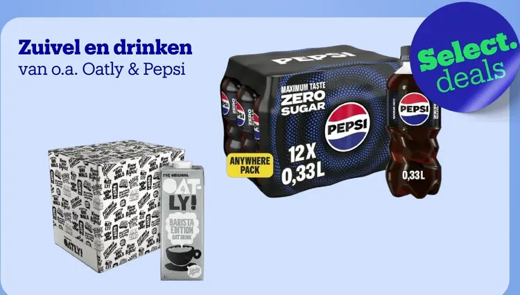 Aanbieding: Zuivel en drinken