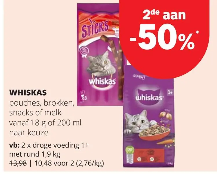 Promotie: Whiskas