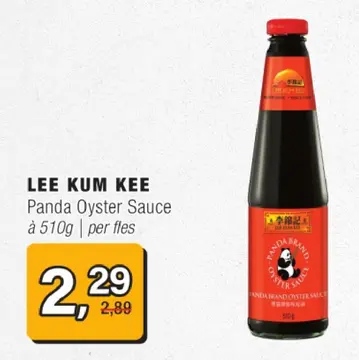 Aanbieding: LEE KUM KEE Panda Oyster Sauce