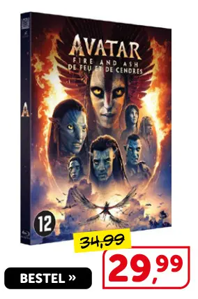 Promotie: Blu-Ray DVD Avatar Fire and Ash