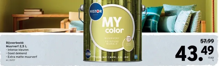 Aanbieding: Muurverf