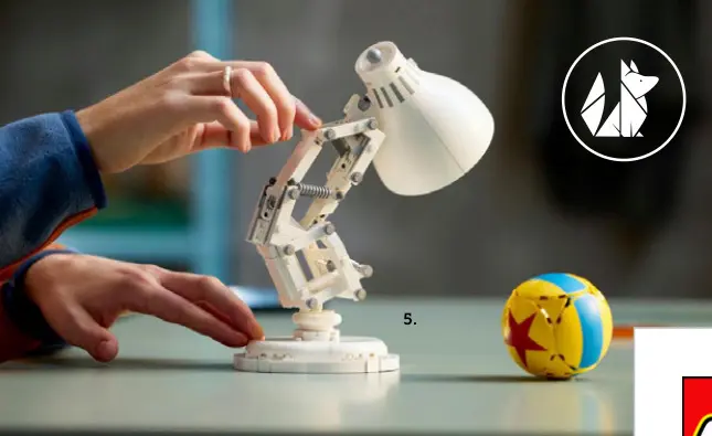 Offre: LEGO Ideas Lampe de bureau Luxo Jr.