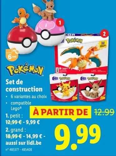 Offre: Pokémon Set de construction