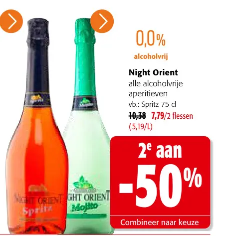 Promotie: Night Orient Spritz