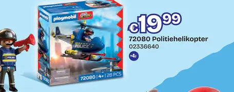 Aanbieding: 72080 Playmobil Politiehelikopter