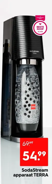 Aanbieding: SodaStream apparaat TERRA