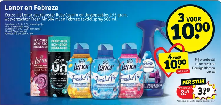 Promotie: Lenor en Febreze