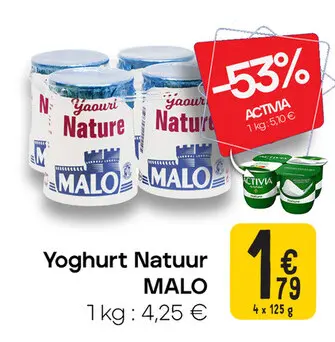 Aanbieding: Yoghurt Natuur