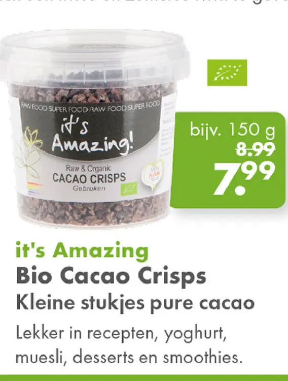 Aanbieding: Bio Cacao Crisps