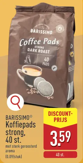 Promotie: Koffiepads