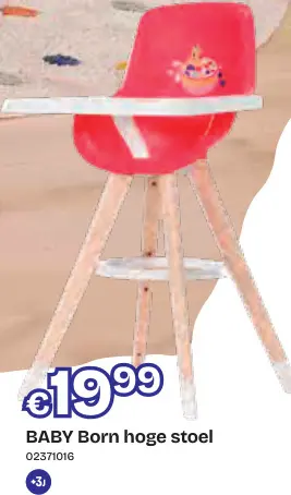 Aanbieding: Hoge stoel