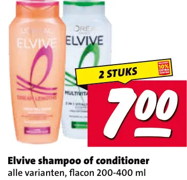 Aanbieding: Shampoo of conditioner