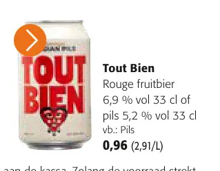 Promotie: Tout Bien