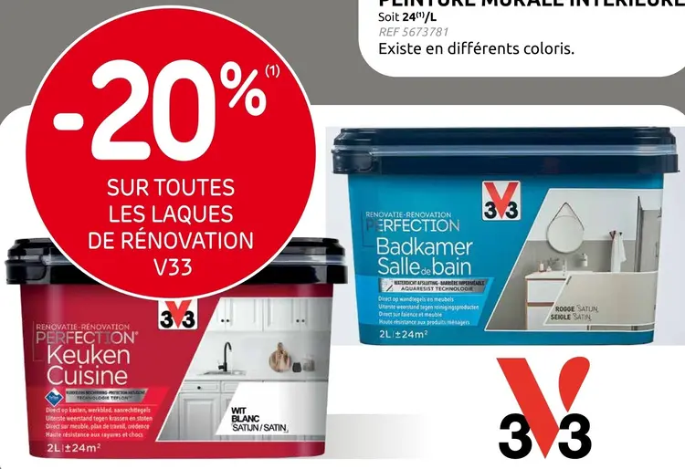 Offre: Laques de rénovation