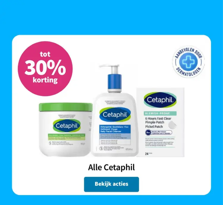 Aanbieding: Cetaphil products