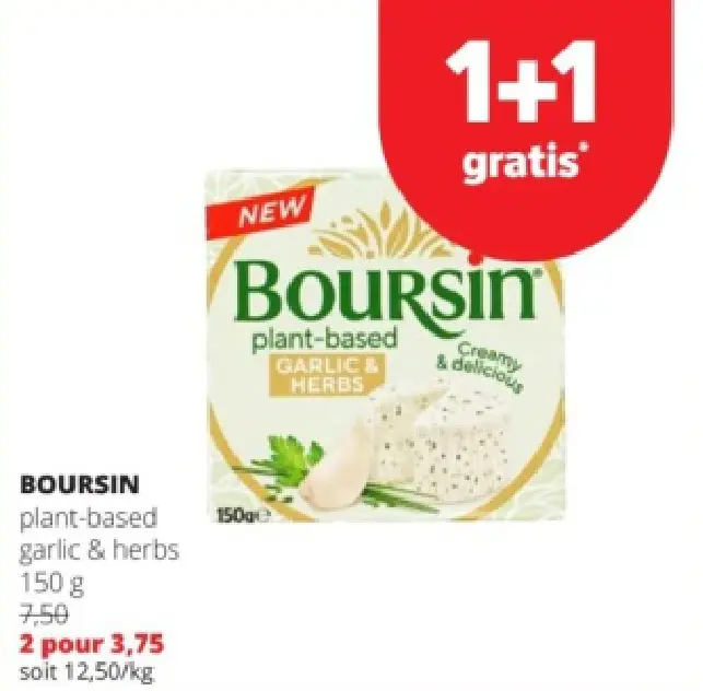 Offre: Plant-based garlic & herbs