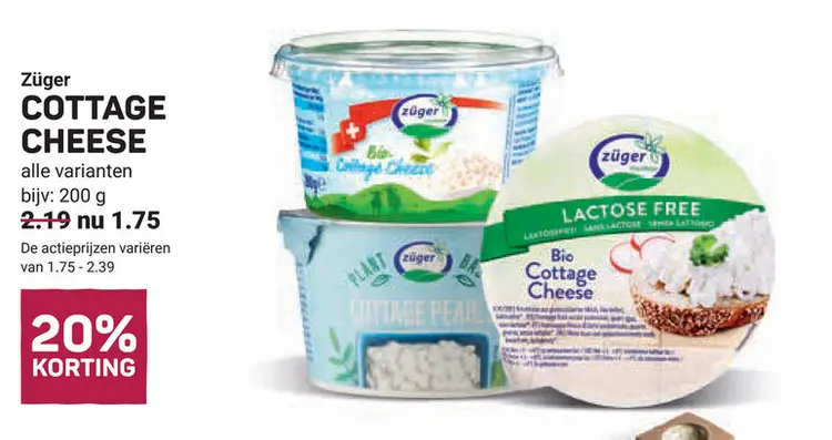 Aanbieding: Cottage cheese